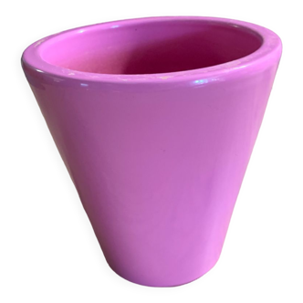 Pink ceramic vase