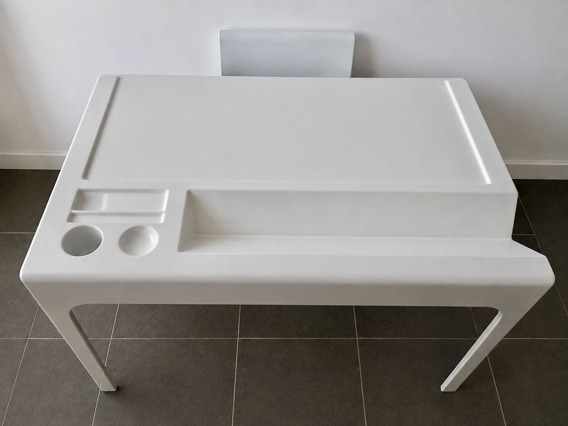Desk & chair ozoo by Marc Berthier reissue Roche Bobois 2019