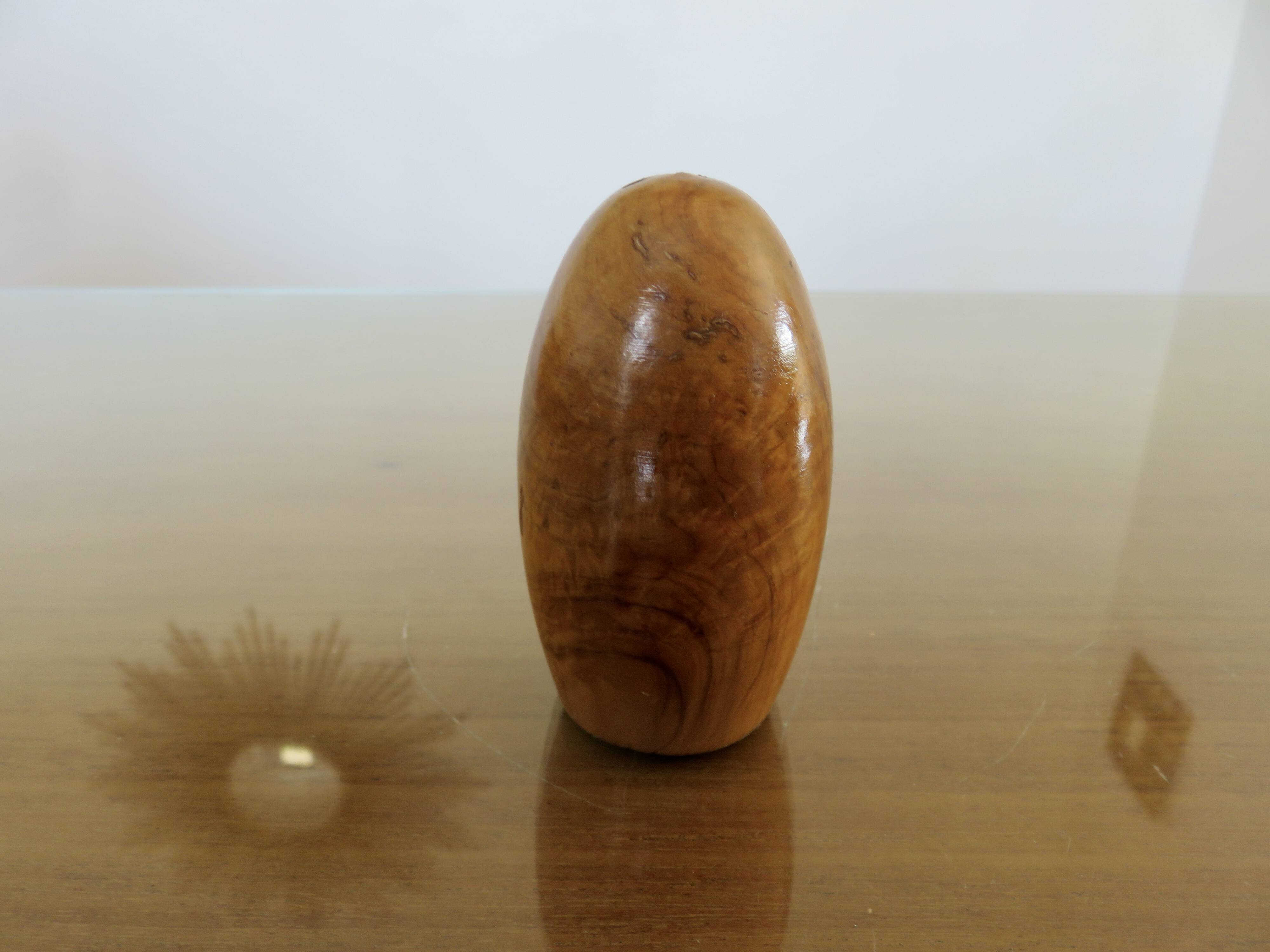 Scandinavian server, salt, pepper, mustard in teak 1960-70