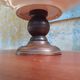 Brutalist Wooden Footed Cup HB Henriot Quimper 1950s/60s