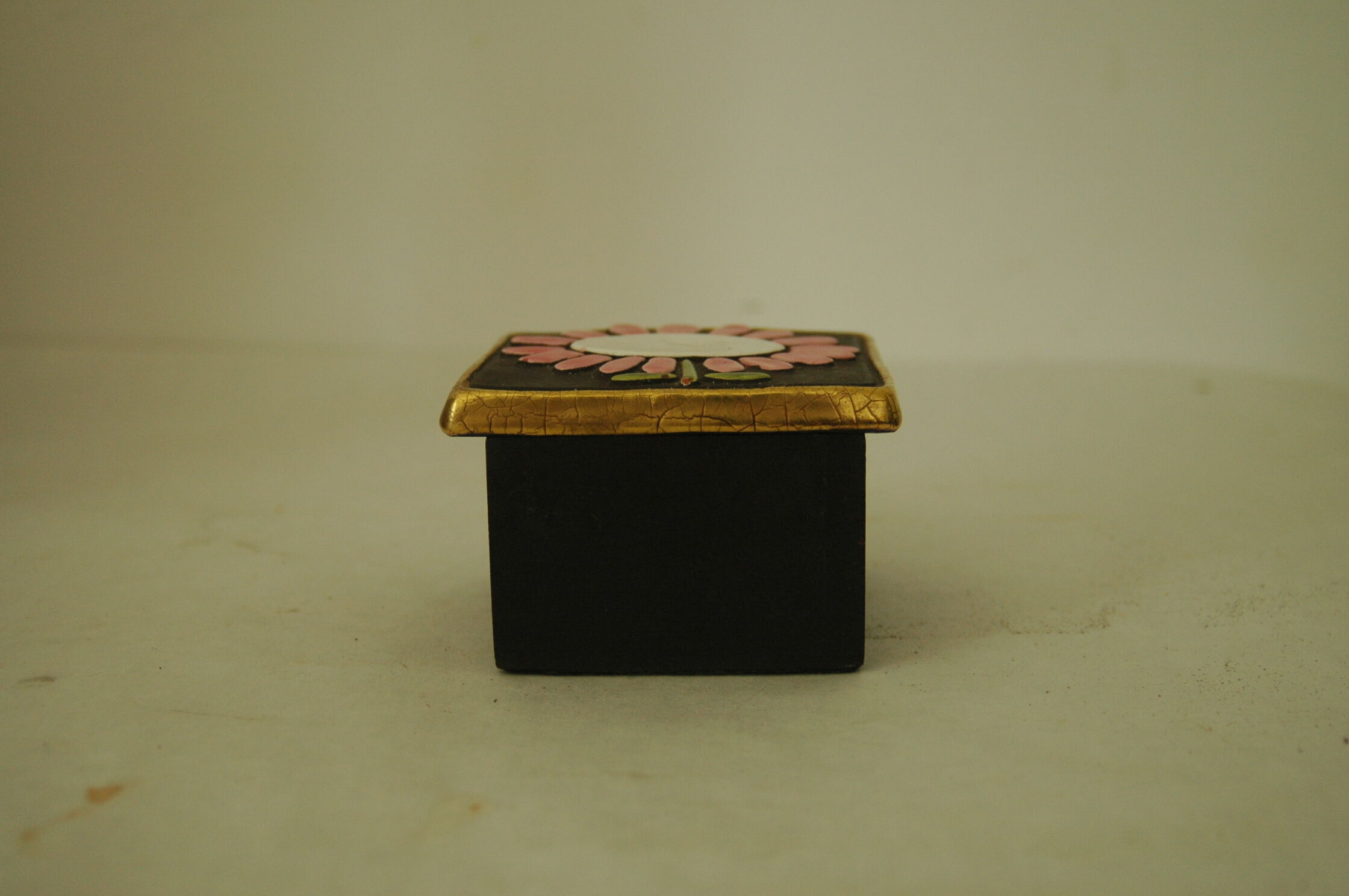 François Lembo Vallauris ceramic lid box