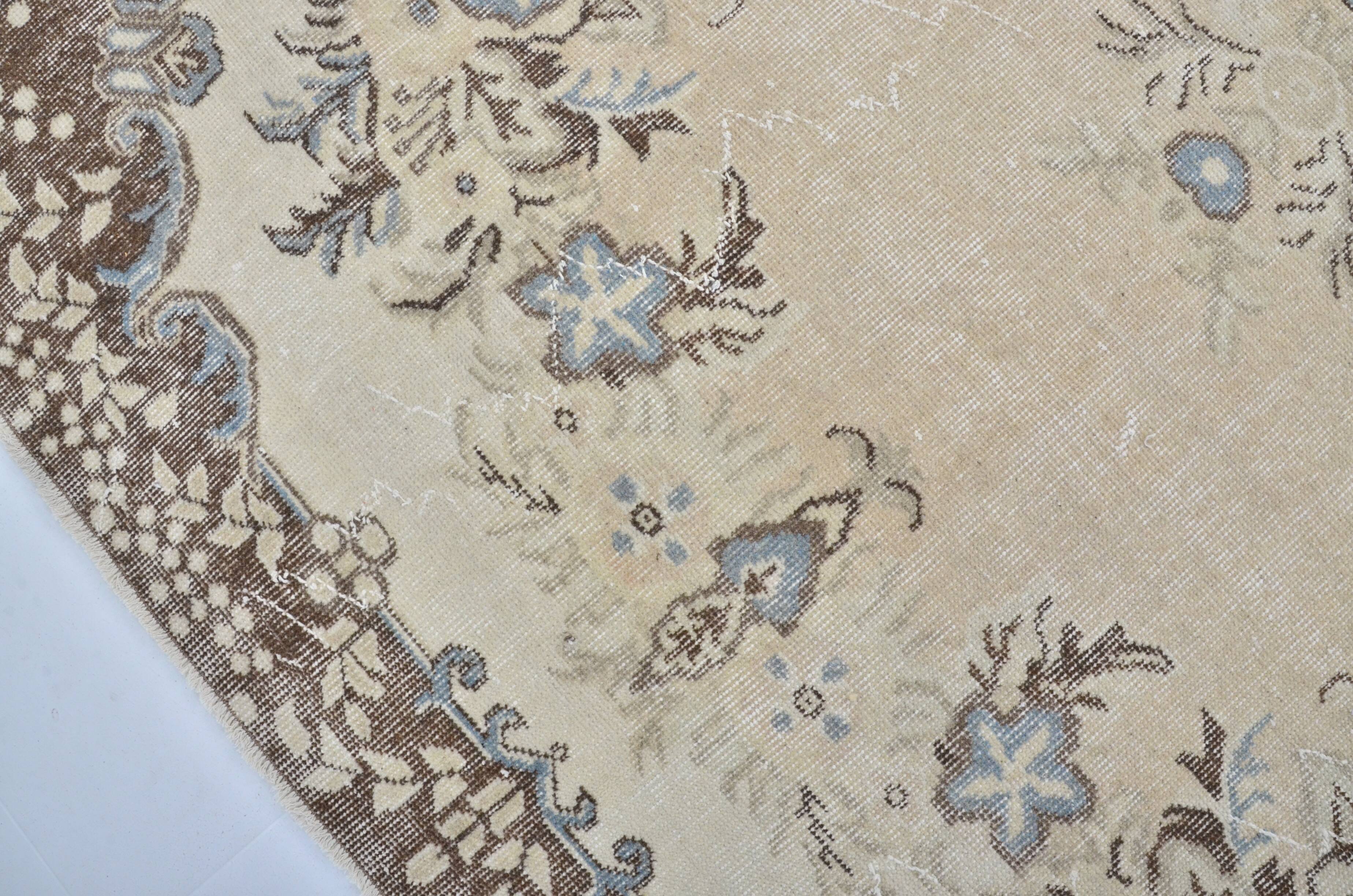 Oushak Turkish Vintage Rug sku 3266