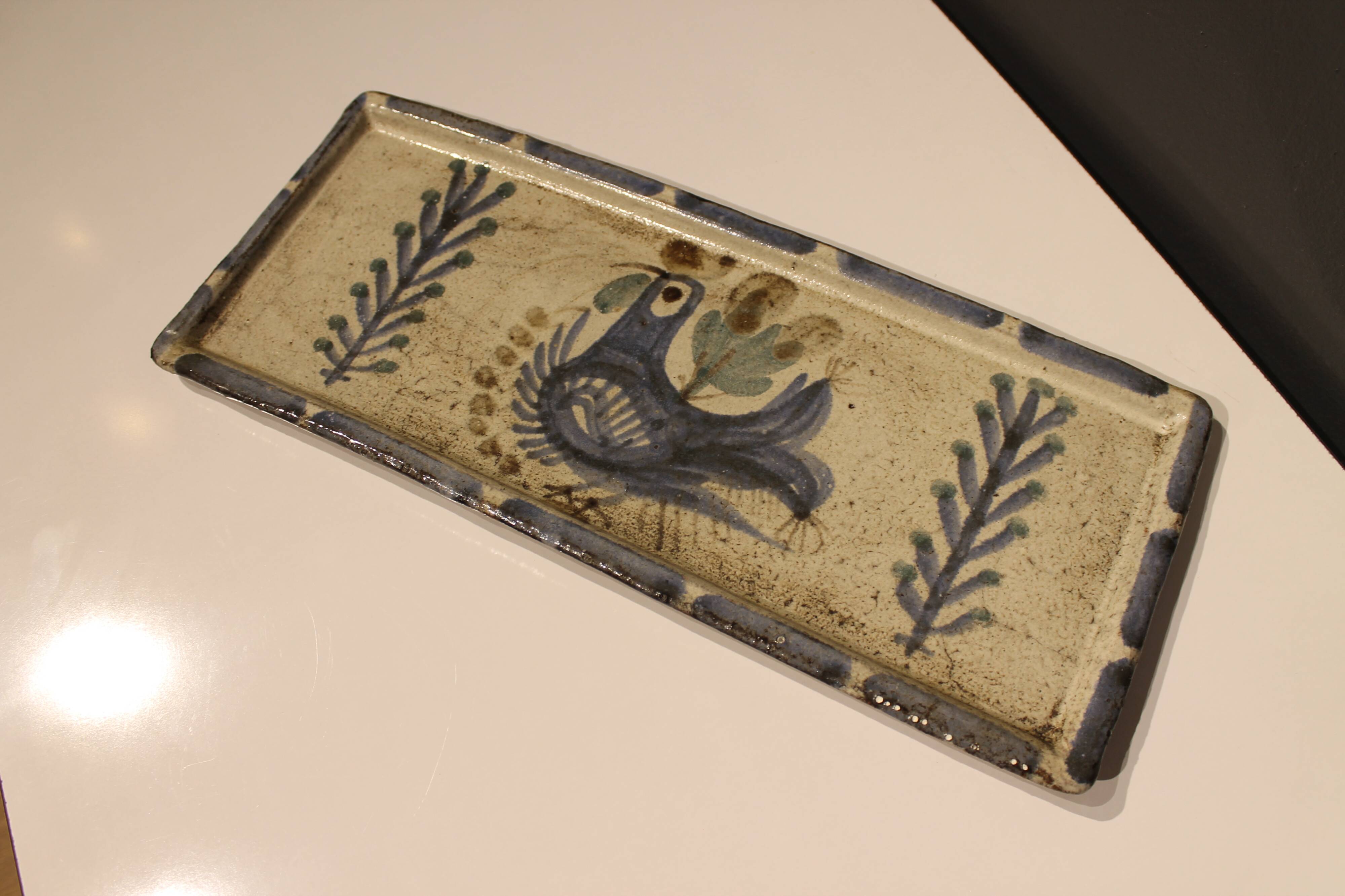 Large Gustave Reynaud dish