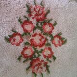 Vintage oval carpet 50/60 in wool   174x115cm
