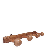Coat rack with 4 hooks