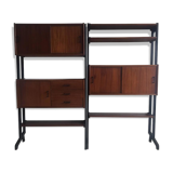 Modular wall unit by Simpla-Lux s 1960