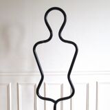 Valet de chambre - Tubular mannequin Black 80s