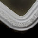 large old stucco mirror 66x84cm