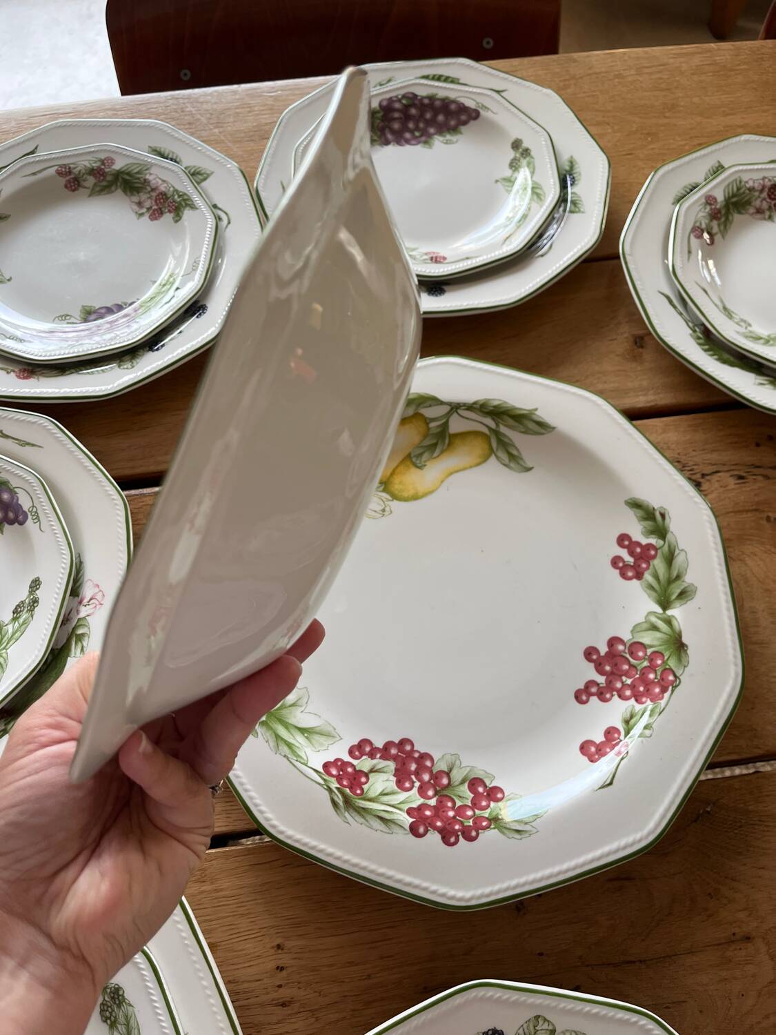 Service vaisselle anglaise