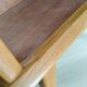 Vintage bedside table, varnish, compass legs, vintage 50s