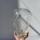 Murano transparent glass vase
