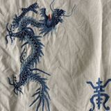 Nappe et 8 serviettes + napperon et 5 serviettes