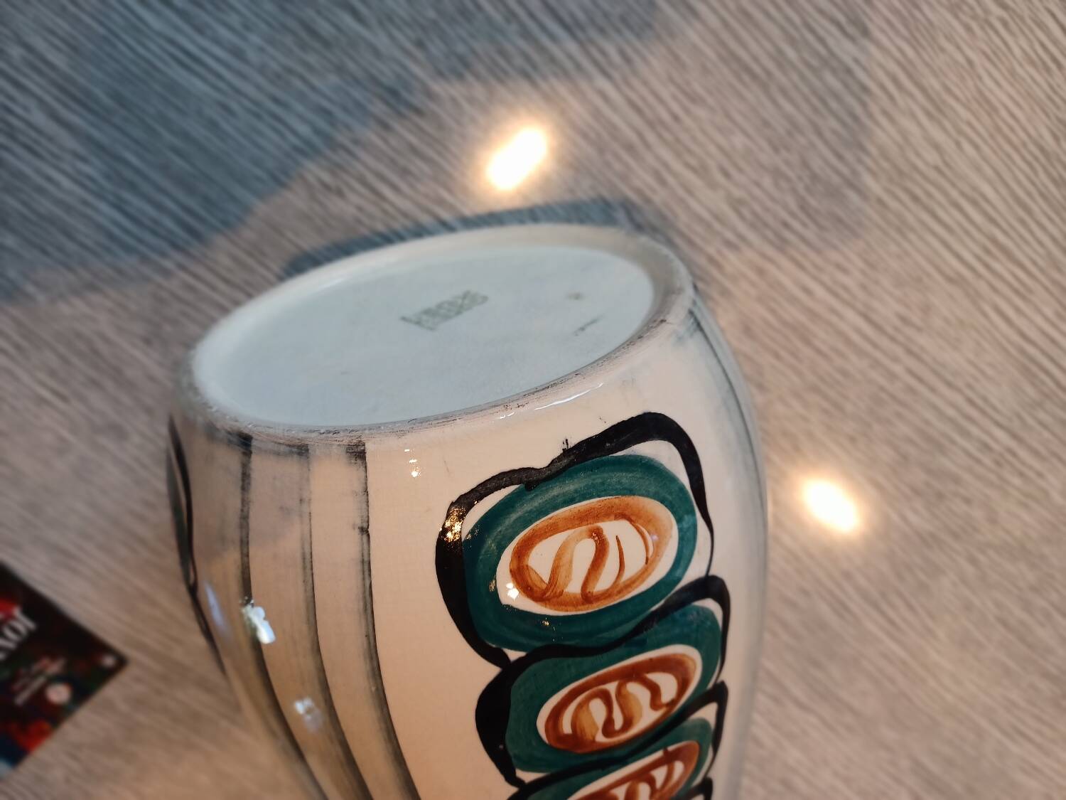 Large Polish Boleslawiec vase