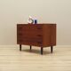 Commode en teck, design danois, années 1980, production : Danemark