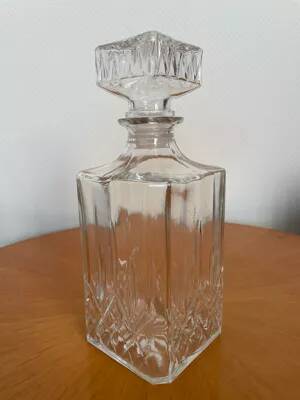 Vintage whiskey decanter