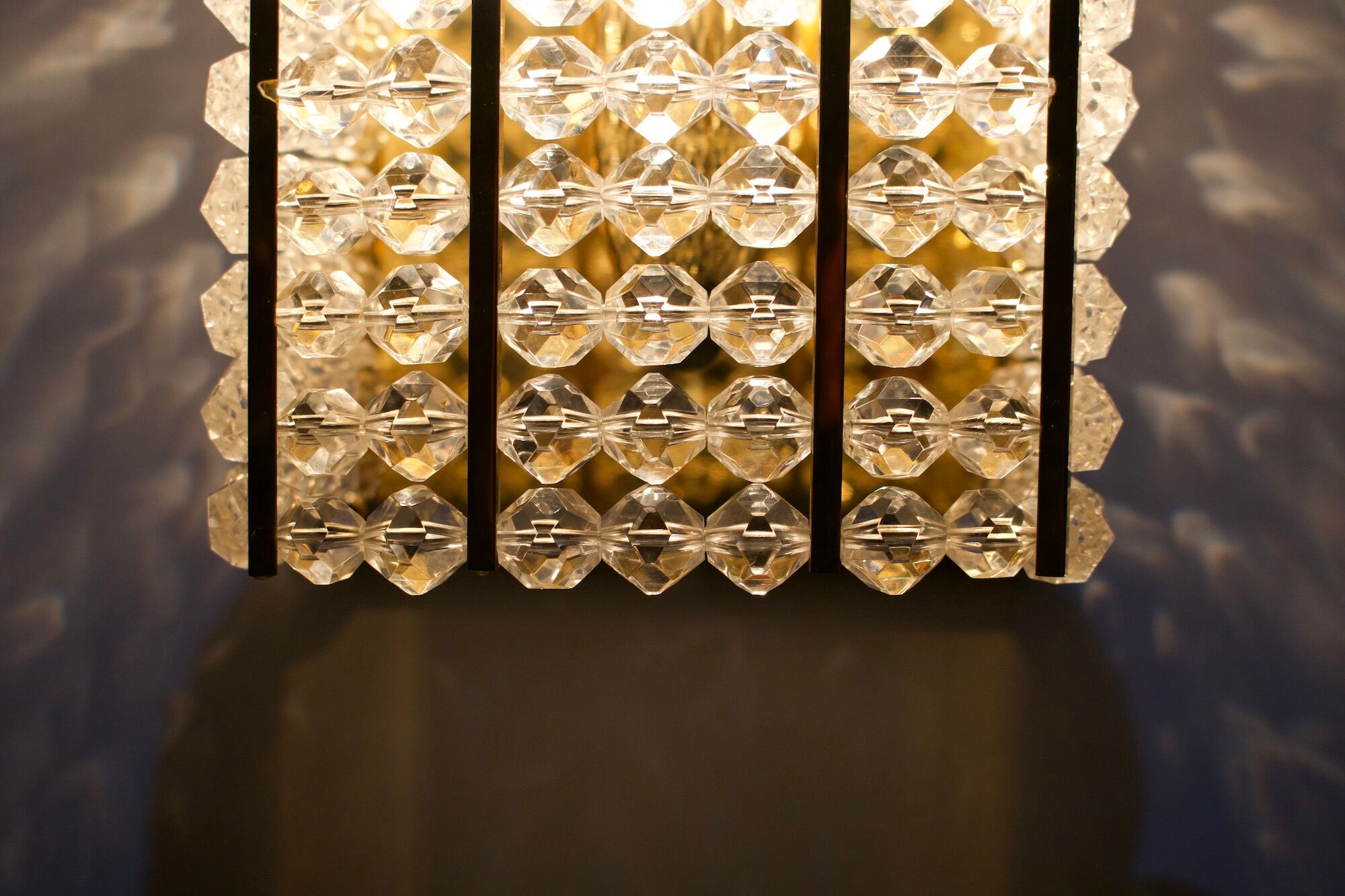 Rhinestone sconces "Bead bag"