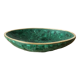 Vintage cup in malachite and brass