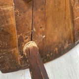 Pair of brutalist Alsatian mountain chairs 19th