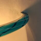 Art Deco hand-blown Murano glass wall lamp
