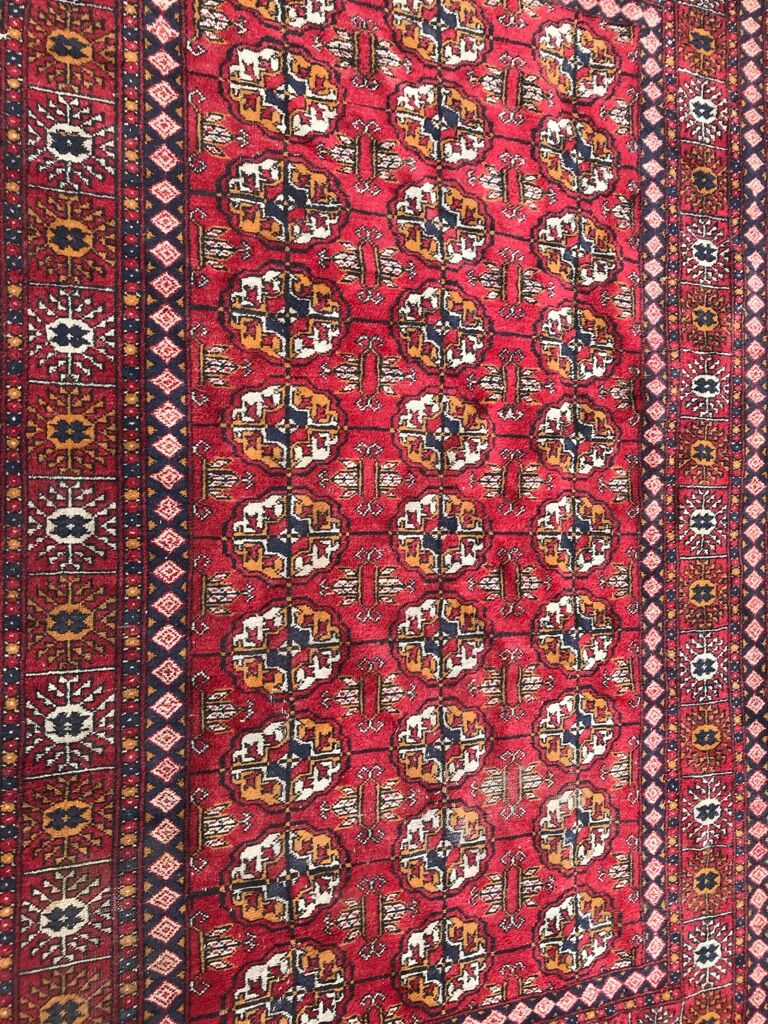 Former Pakistani Bukhara rug 156x250 cm