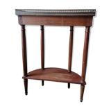 Console style empire en acajou massif