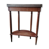 Console style empire en acajou massif