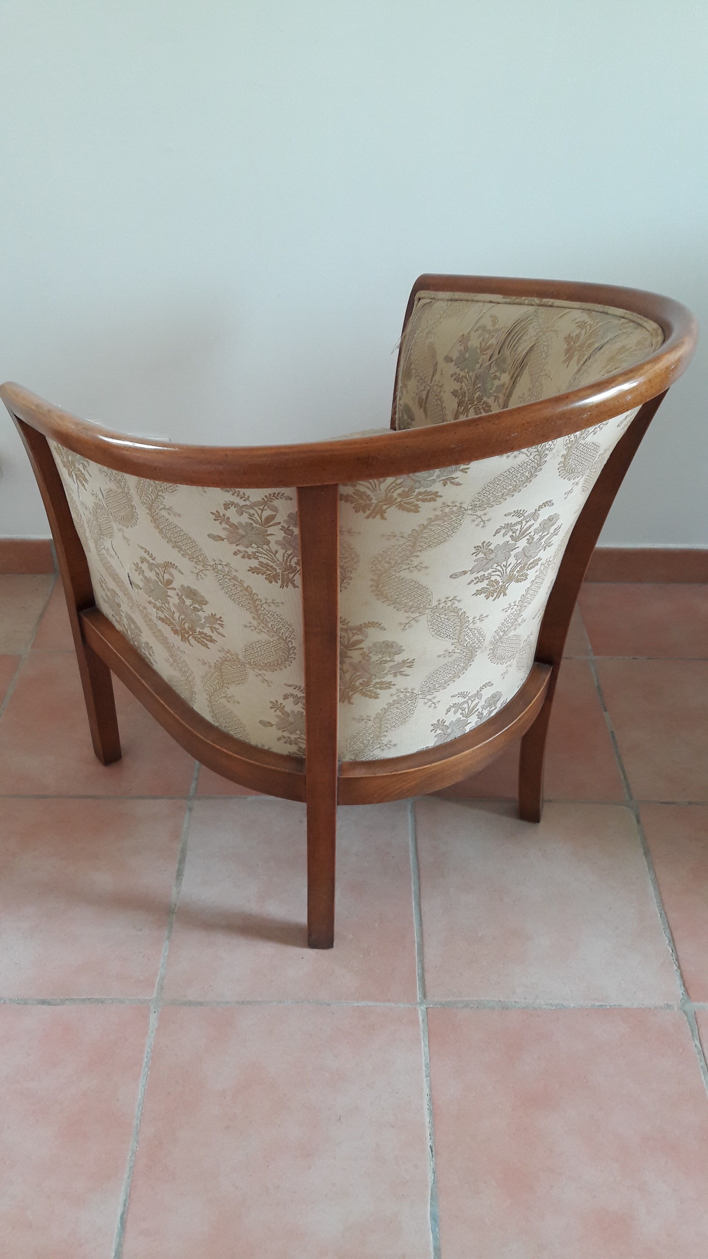 Lot of 2 convertible chairs in Louis Philippe style hetre