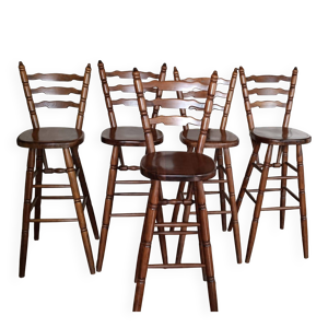 Suite de 5 tabourets - bar