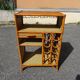 Vintage rattan bar cabinet from the 60s/70s