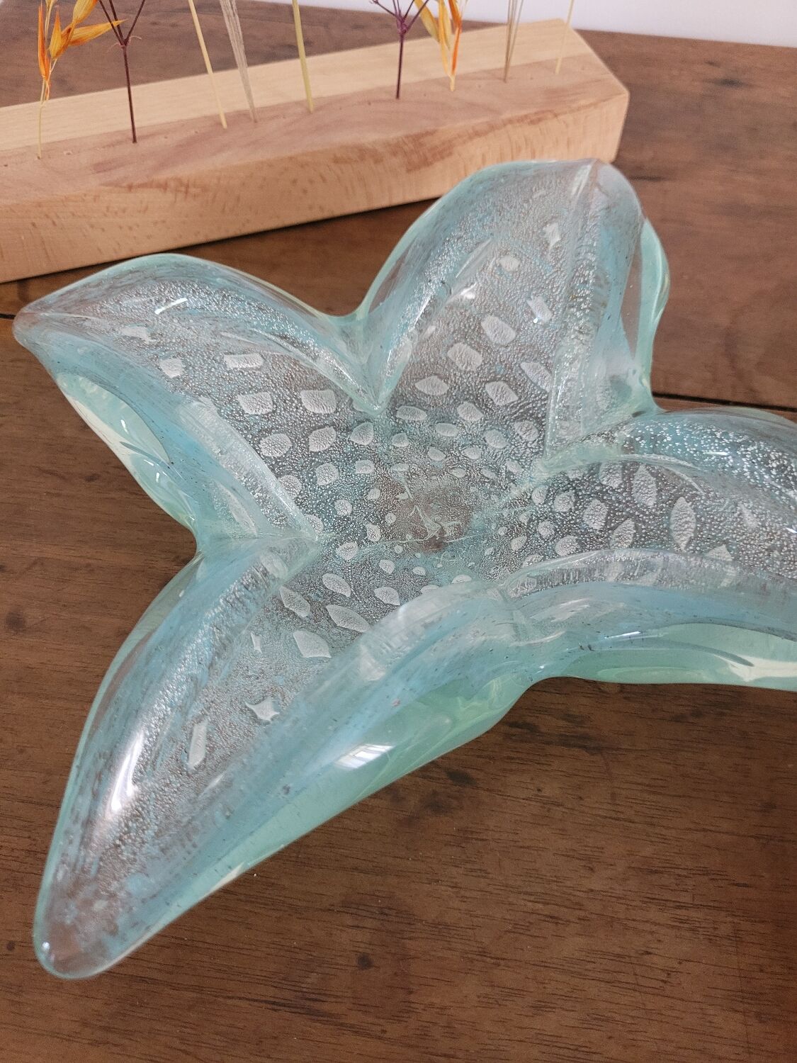 Murano glass pocket emptier