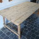 Raw wood table