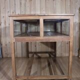 Old pine shop window/display