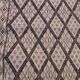 Handmade white carpet corridor 370x80cm