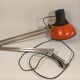 LIVAL architect lamp orange model P12 Finland vintage 1970