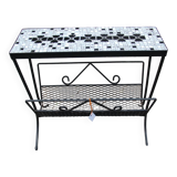Small magazine rack table, newspaper rack