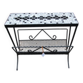 Petite table porte-revues, porte-journaux
