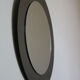 Deux miroirs rond  en verre Italie 70cm
