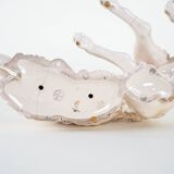 Porcelain figurine of a Borzoi dog, 1960s, made in Europe