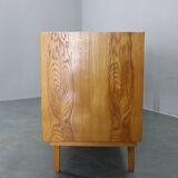1960s Czechoslovakian maple veneer sideboard, high gloss finish