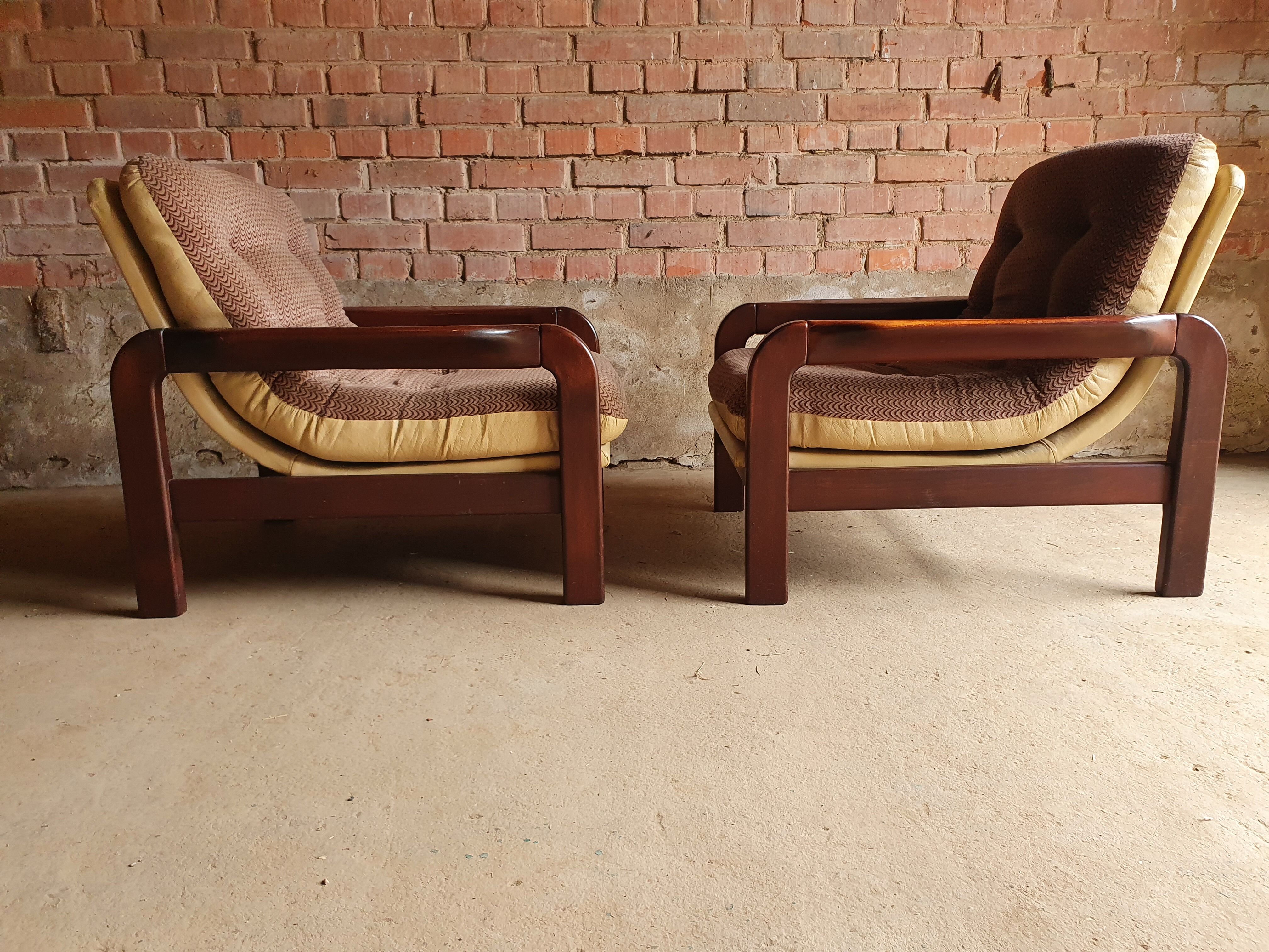 Paire de fauteuil vintage danois