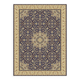 Blue oriental home rug