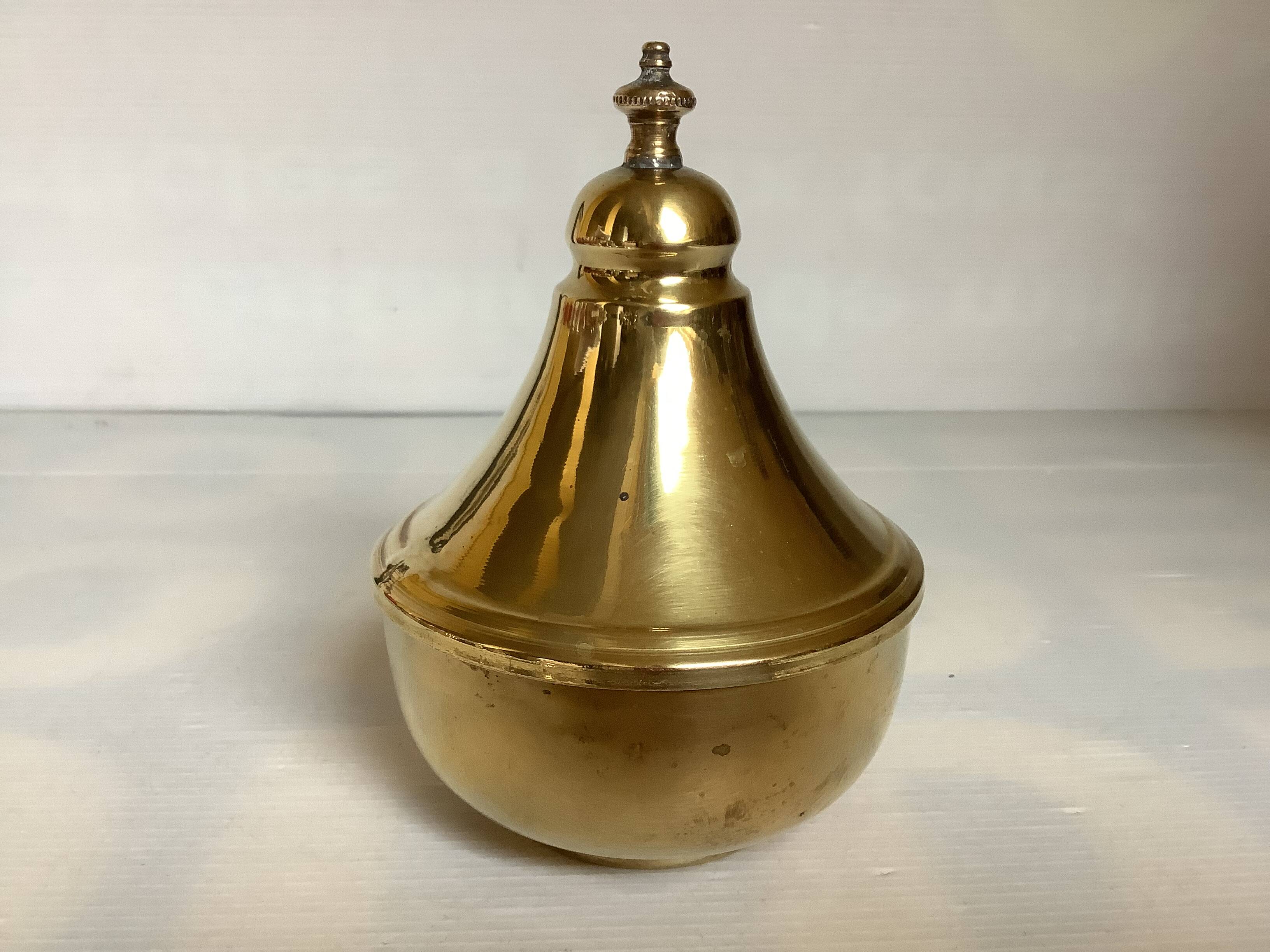 Brass trinket box