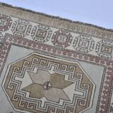 Handknotted Oushak Floral Rug sku 3441