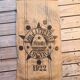 Very old burlap bag