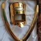 Perrier-Jouët champagne gold-plated clip and stopper box