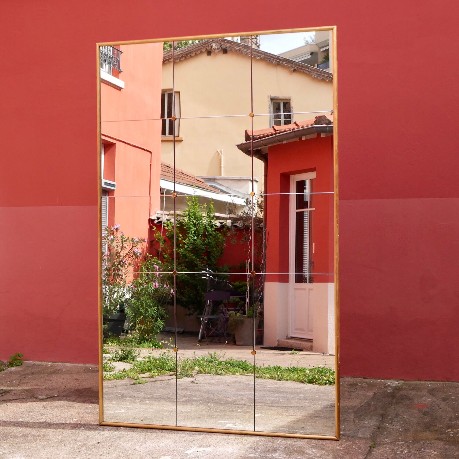 XXL brasserie style mirror 220x140cm
