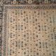 Handmade antique Persian Tabriz Hajalili rug 4.2' x 6.5' (128cm x 198cm) 1880s - 1B693