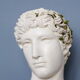 Roman head in waxed plaster