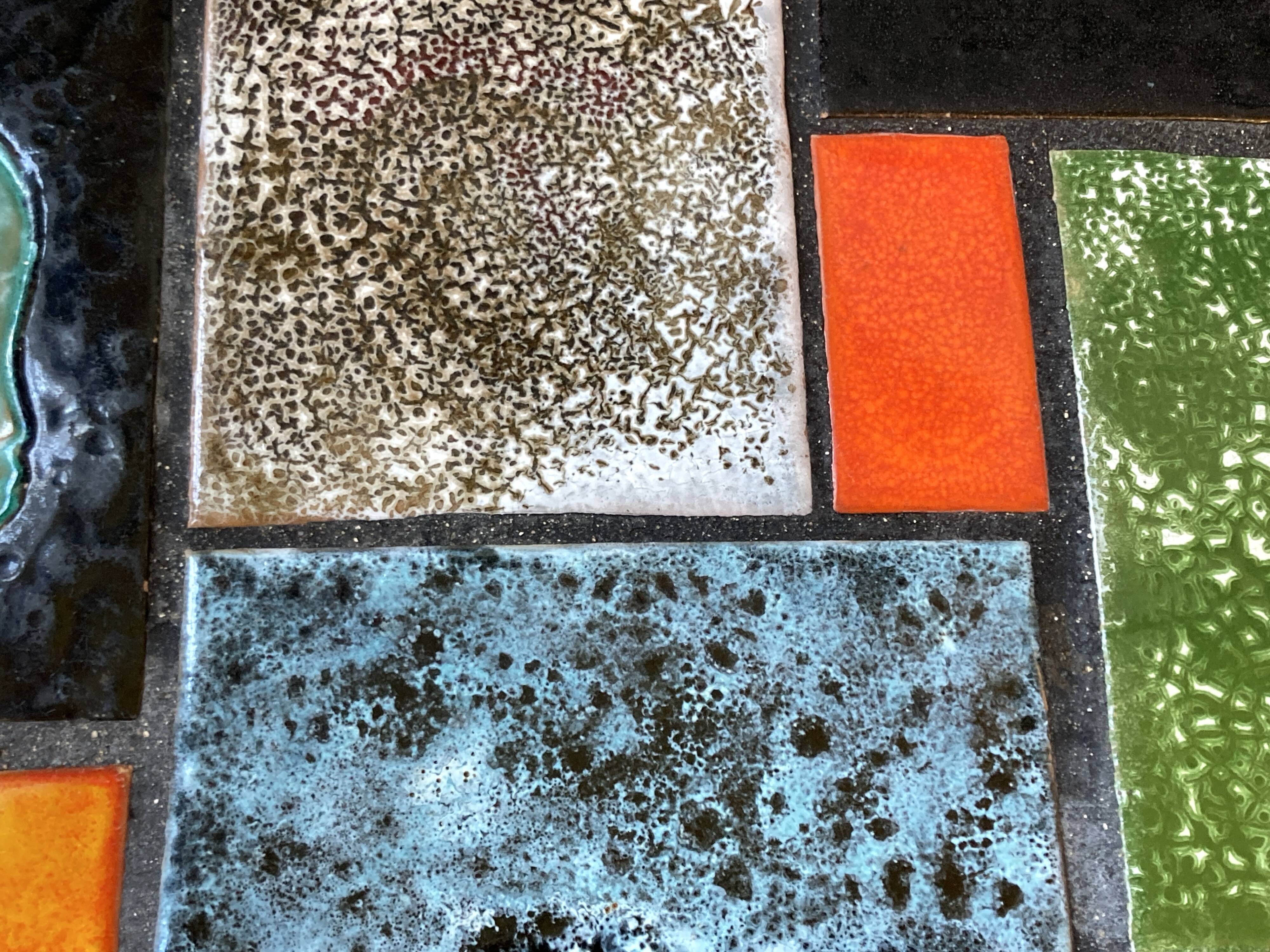 1970s ceramic coffee table