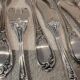 12 fish cutlery pieces, 24 pieces, silver-plated metal, Ercuis Fontenoy silversmith